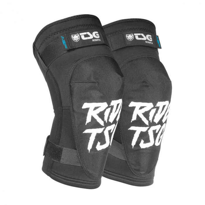 TSG Scout A Knee Guards - Ripped Black