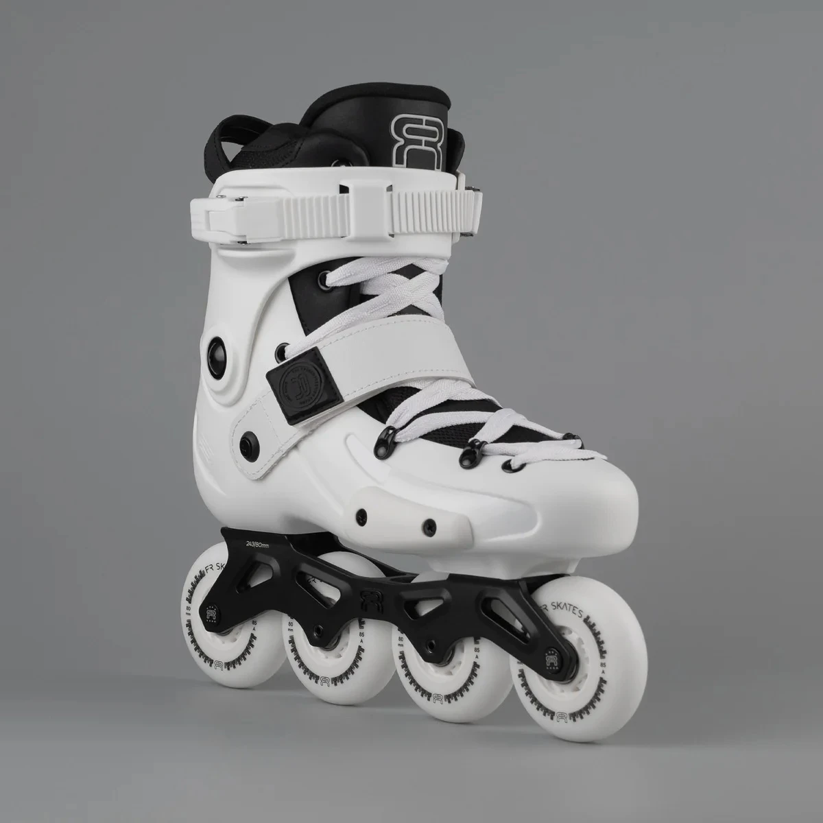 FR Skates FRX 80 White V2 rockerable frame