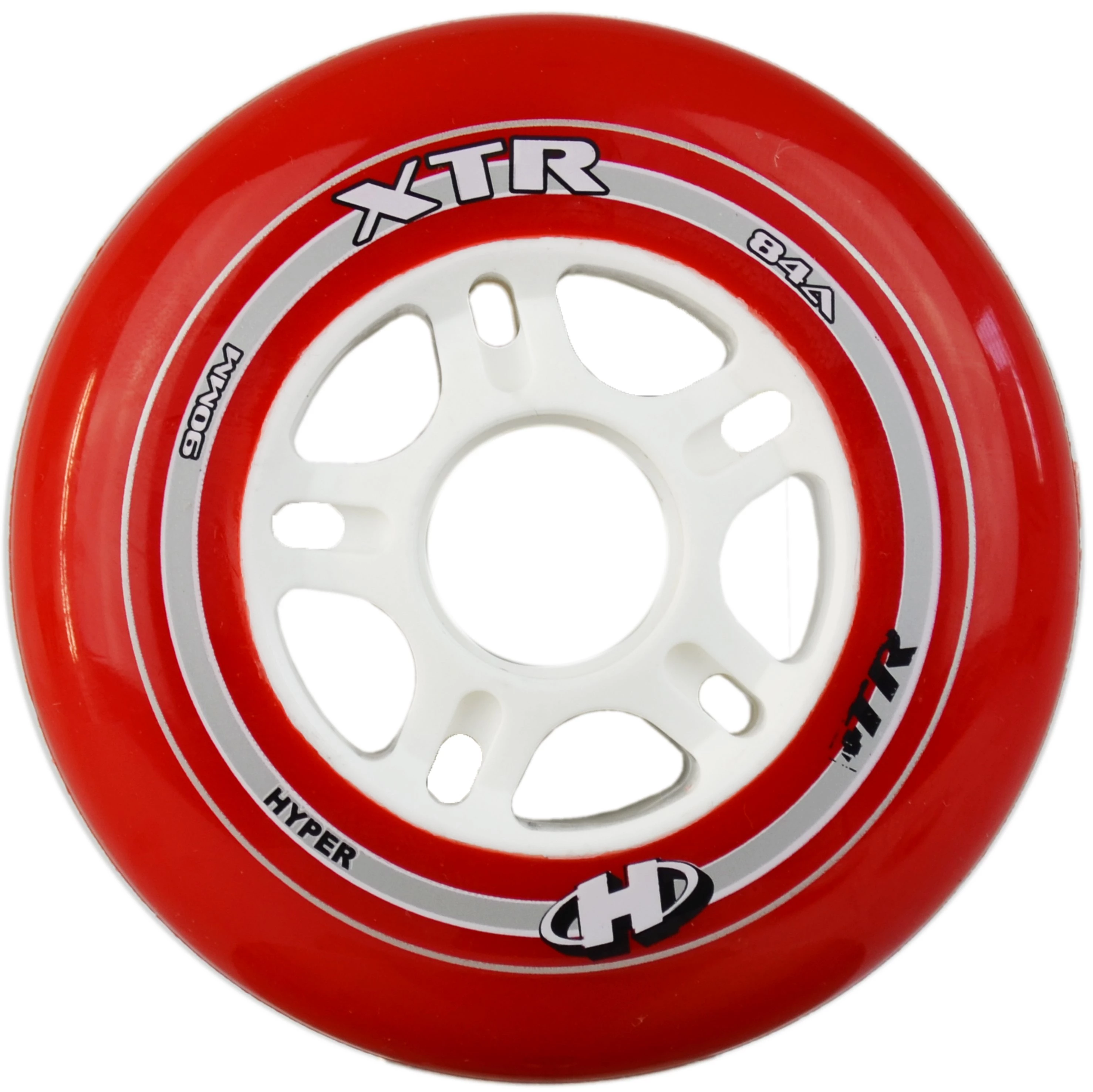 Hyper XTR Red race inline skate wheels