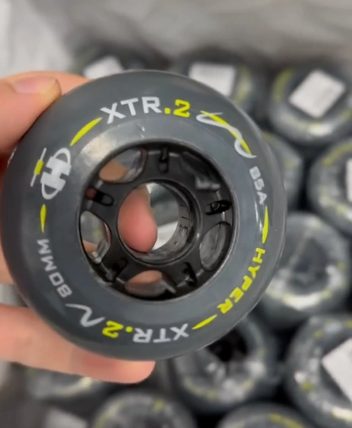 Hyper XTR2 Grey 80mm 85A inline skate wheels