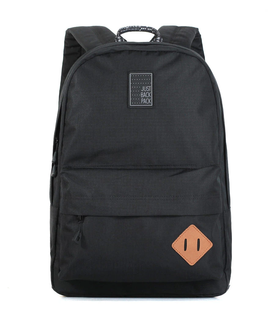 Backpacks: JUST BACKPACK VEGA BLACK (20L)