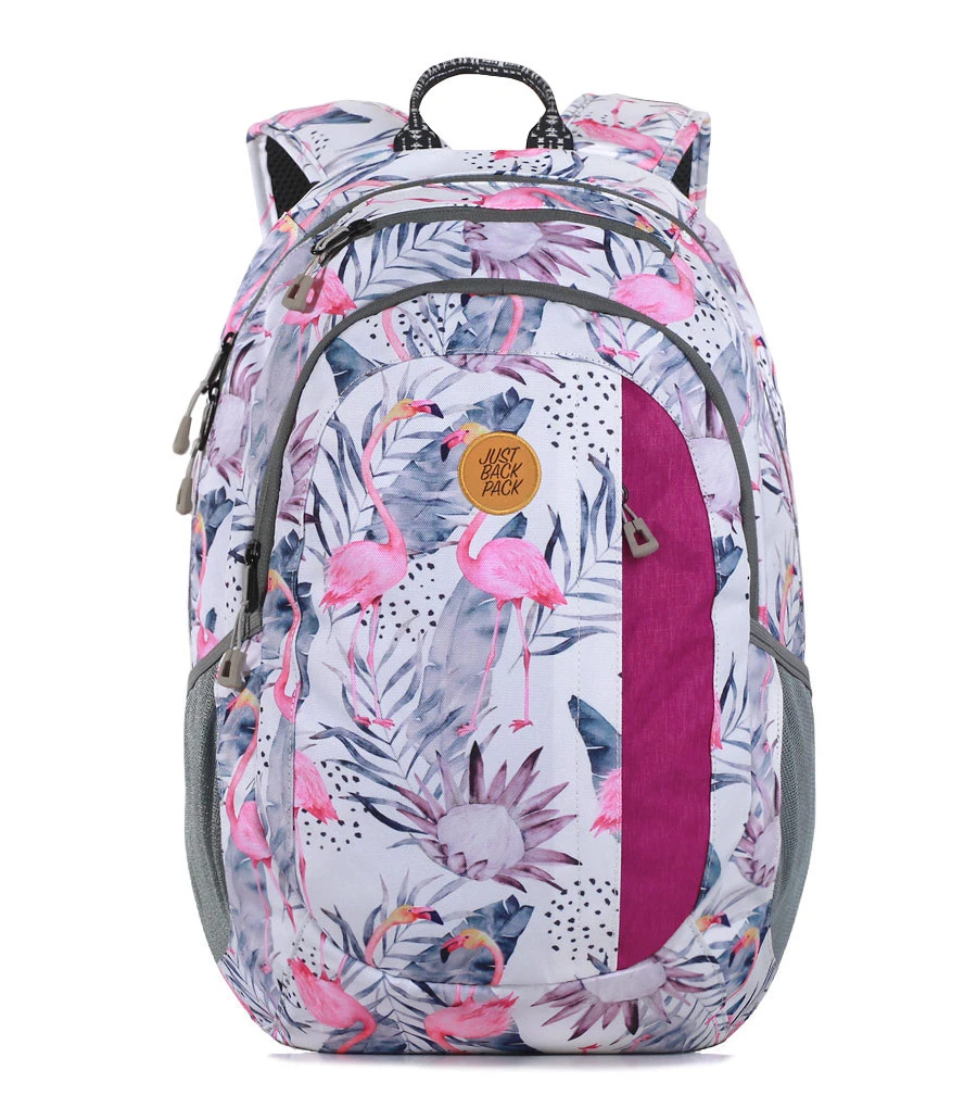flamingo patern jansport backpack Crosstown -Lagoon Luau — Brilliant Minds Australia while the adjustable backpack straps allow you to carry the bag comfortably Jansport Backpack Navy Blue with