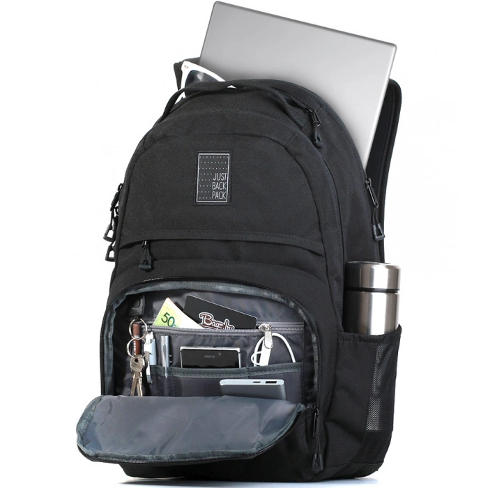 Buy JUST BACKPACK ATLAS BLACK (23L) online. JUST BACKPACK ATLAS BLACK (23L)