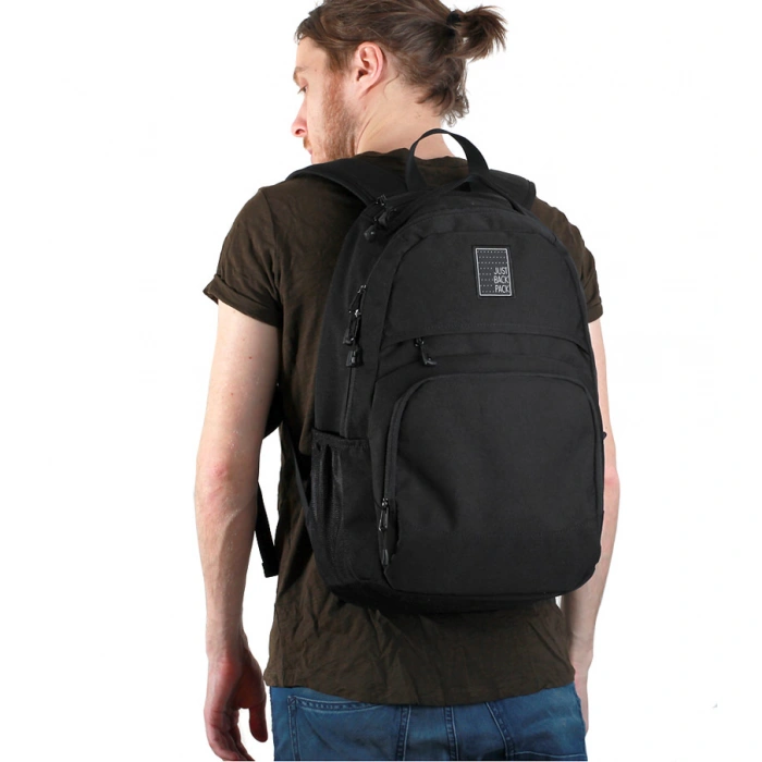 Buy JUST BACKPACK ATLAS BLACK (23L) - 1  online. JUST BACKPACK ATLAS BLACK (23L) - 1