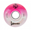 LUMINOUS LED ROLLER WHEELS COTTON CANDY 62MM (4 UNITS)