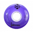 LUMINOUS LED ROLLER WHEELS PURPLE 62MM (4 UNITS)