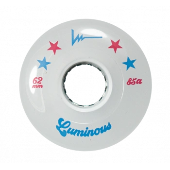 LUMINOUS LED ROLLER WHEELS ALL STARS 62MM (4 UNITS)