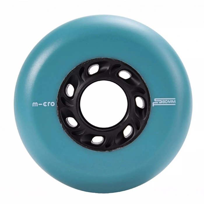 MICRO SKATE SF EMERALD GREEN 80mm (x4)