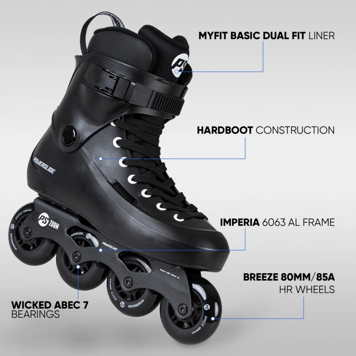 Powerslide Zoom 80 - Black