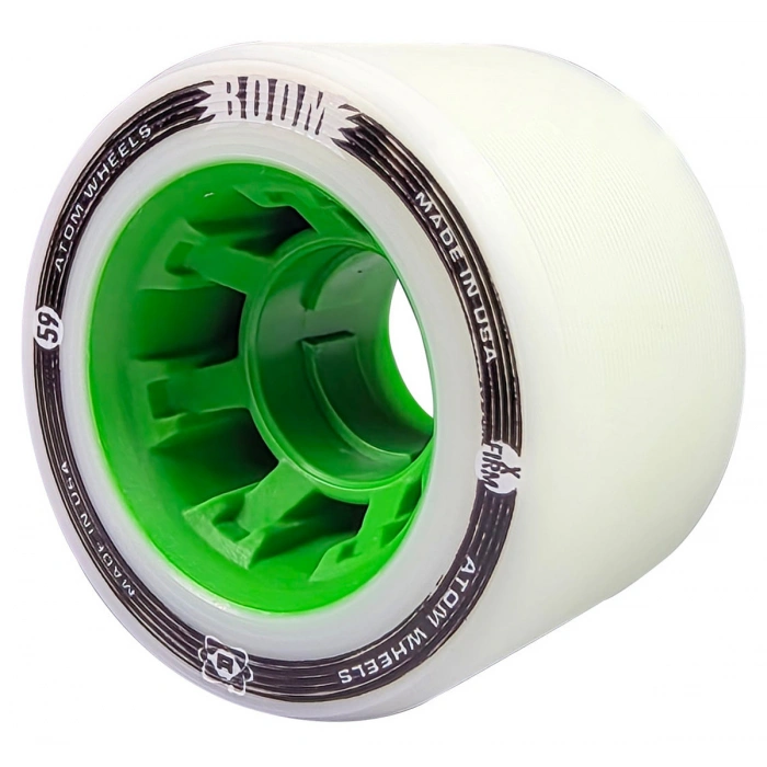 Atom Boom Wheels X-Firm Green (4-Pack)