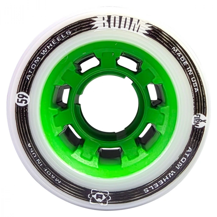 Atom Boom Wheels X-Firm Green (4-Pack)