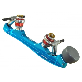 Pilot Falcon Color Quad Skate Plate Electric Blue