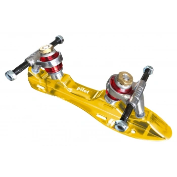Pilot Falcon NTS Color Quad Skate Plate Gold