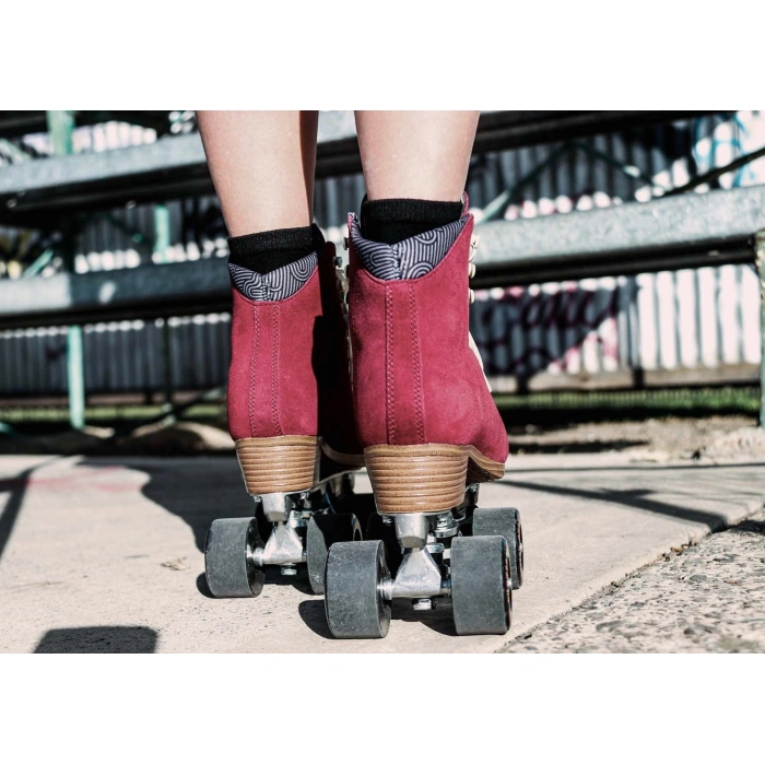 Chuffed Skates Wanderer - Burgundy - 2 