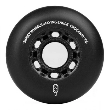 Flying Eagle Crocanti Wheels Black (4-Pack)