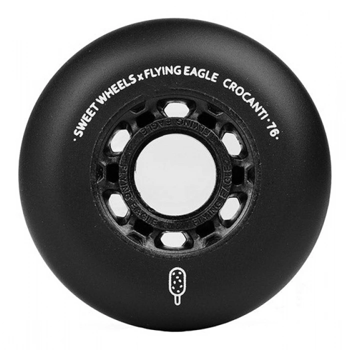 Flying Eagle Crocanti Wheels Black (4-Pack)