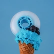 Flying Eagle Ice Cream Wheels Blue (4-Pack)