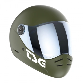 TSG Pass 2.0 Full Face Helmet - Satin Olive
