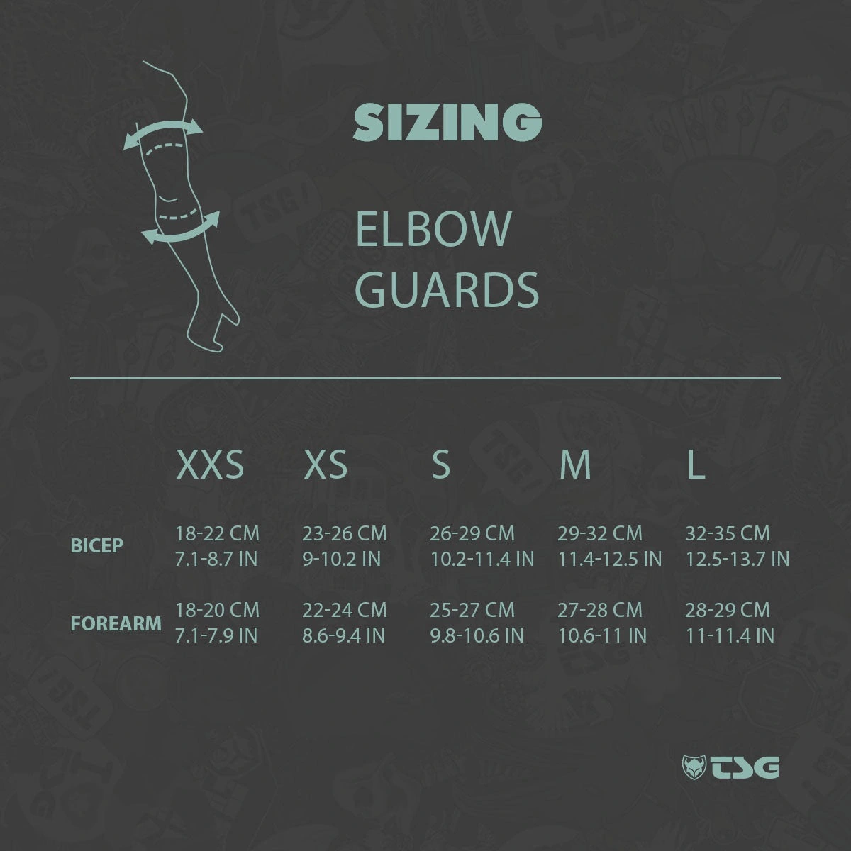 TSG All Ground Elbow Pads size