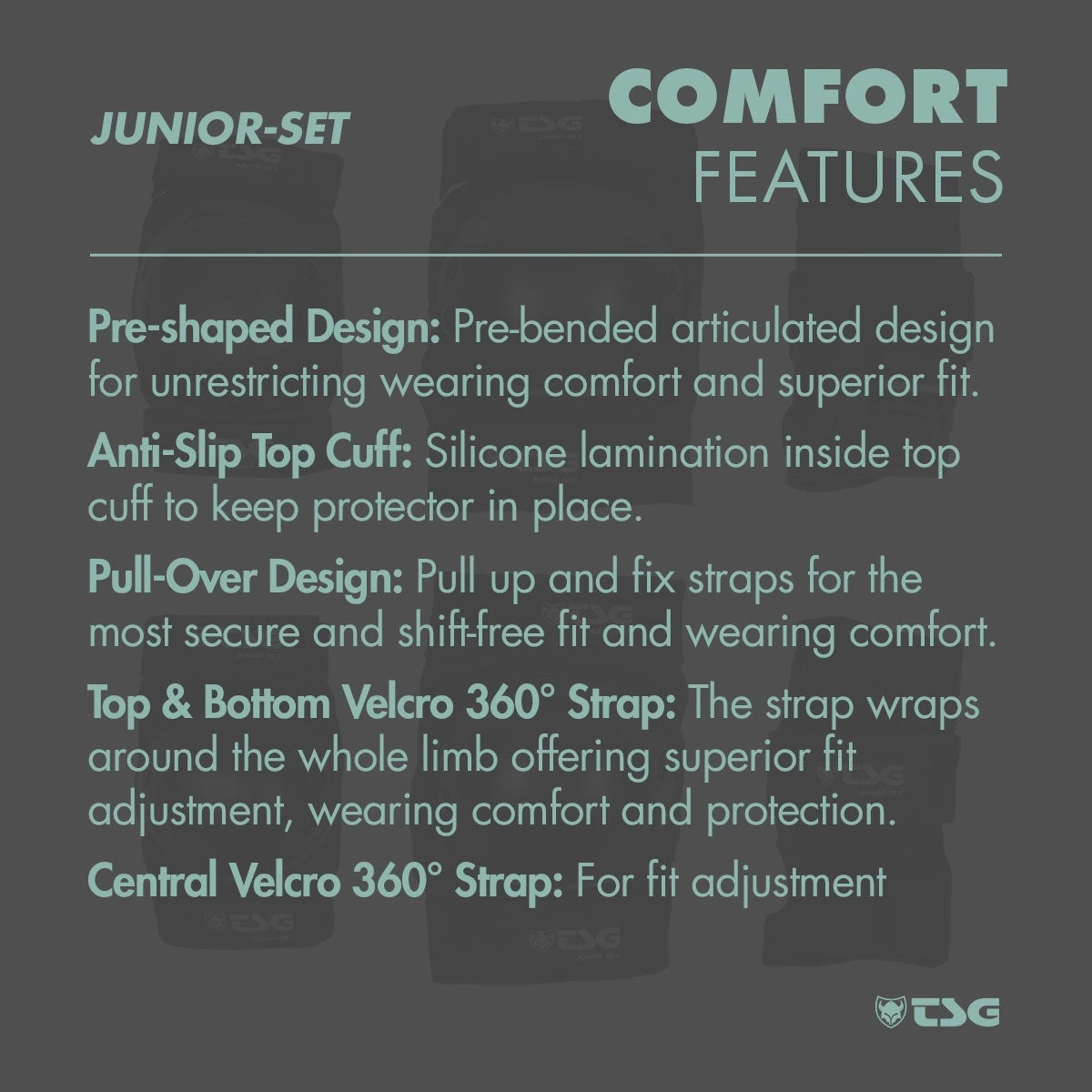 TSG Junior Protection Set comfort