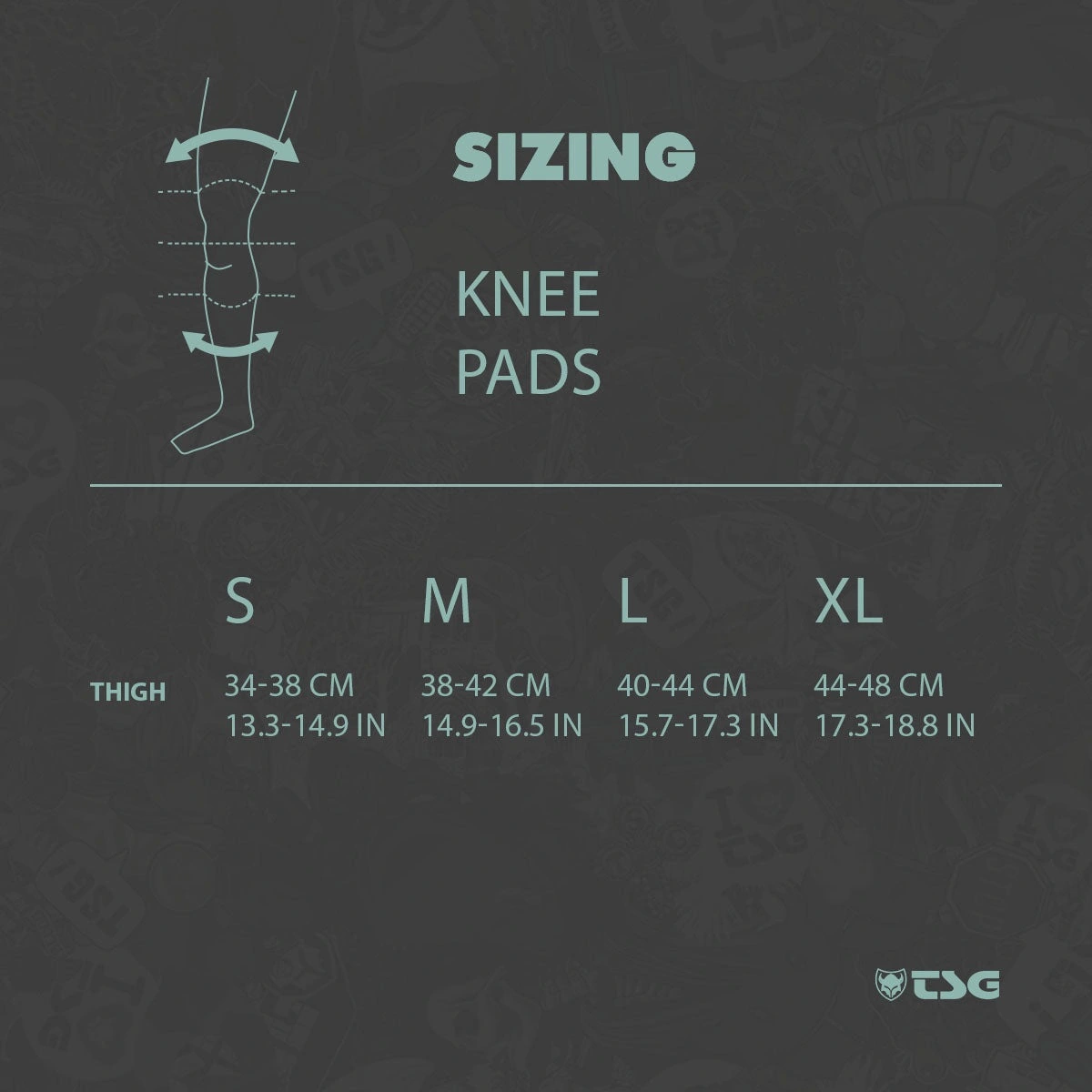 TSG Task A 2.0 Knee Guards size